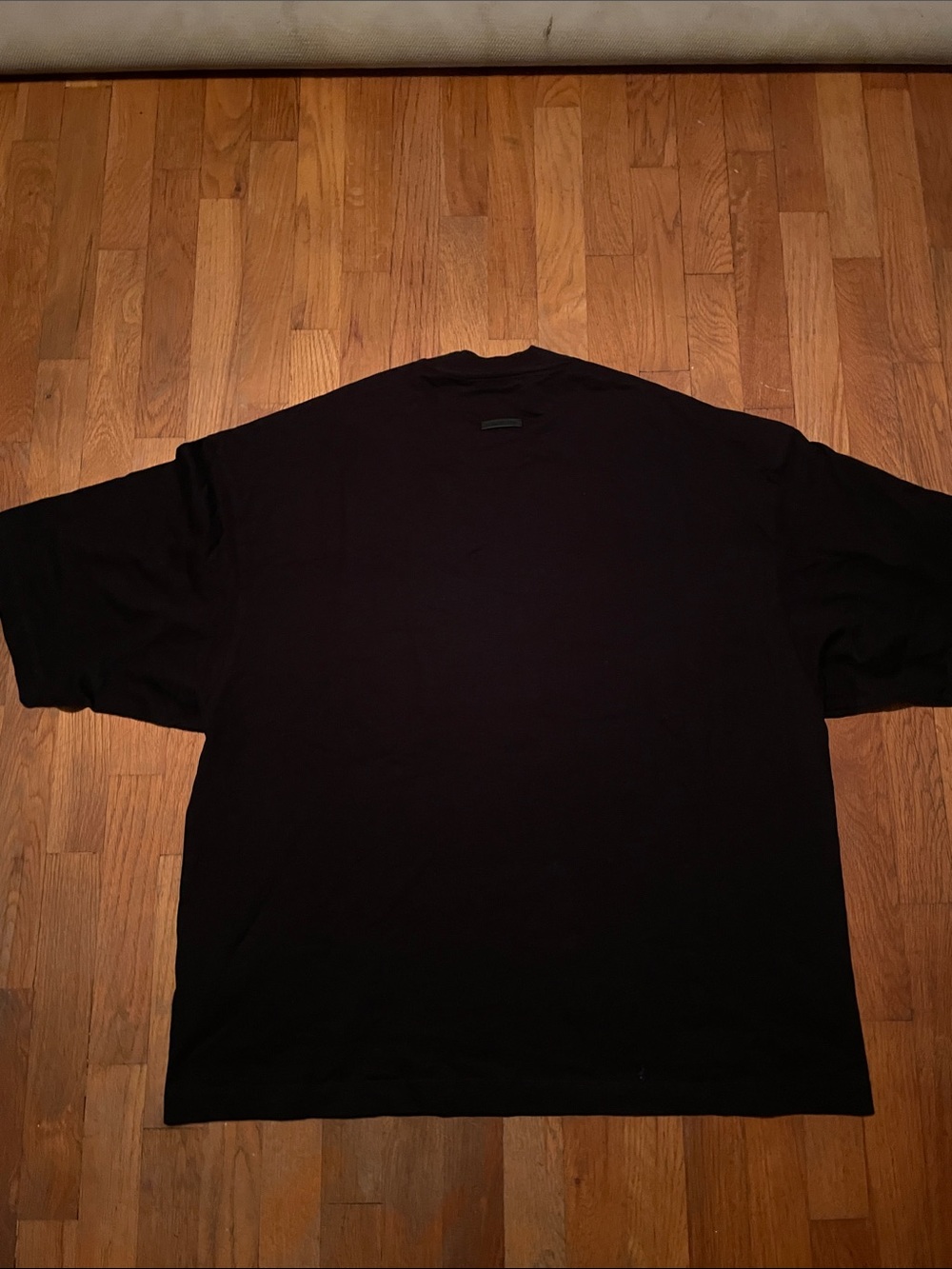 Fear of God Oversized Black Short Sleeve Tee